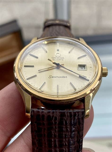 vintage omega seamaster guide|omega seamaster gold vintage price.